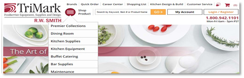 Click on Shop Products Features Demo