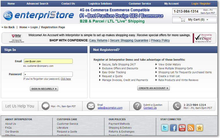 Login Checkout Process Login To Account1 Login
