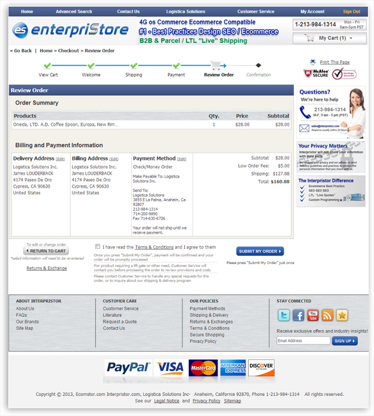 Order Summary Checkout Process Order Summary Order Summary