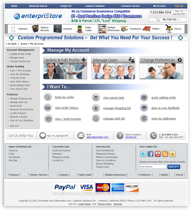 Customers My Accounts Customer Management Portal Customers