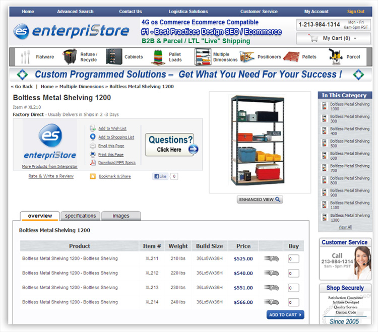 Multiple Product Sizes Product Page Single Product at Multiple Prices Multiple Product Sizes