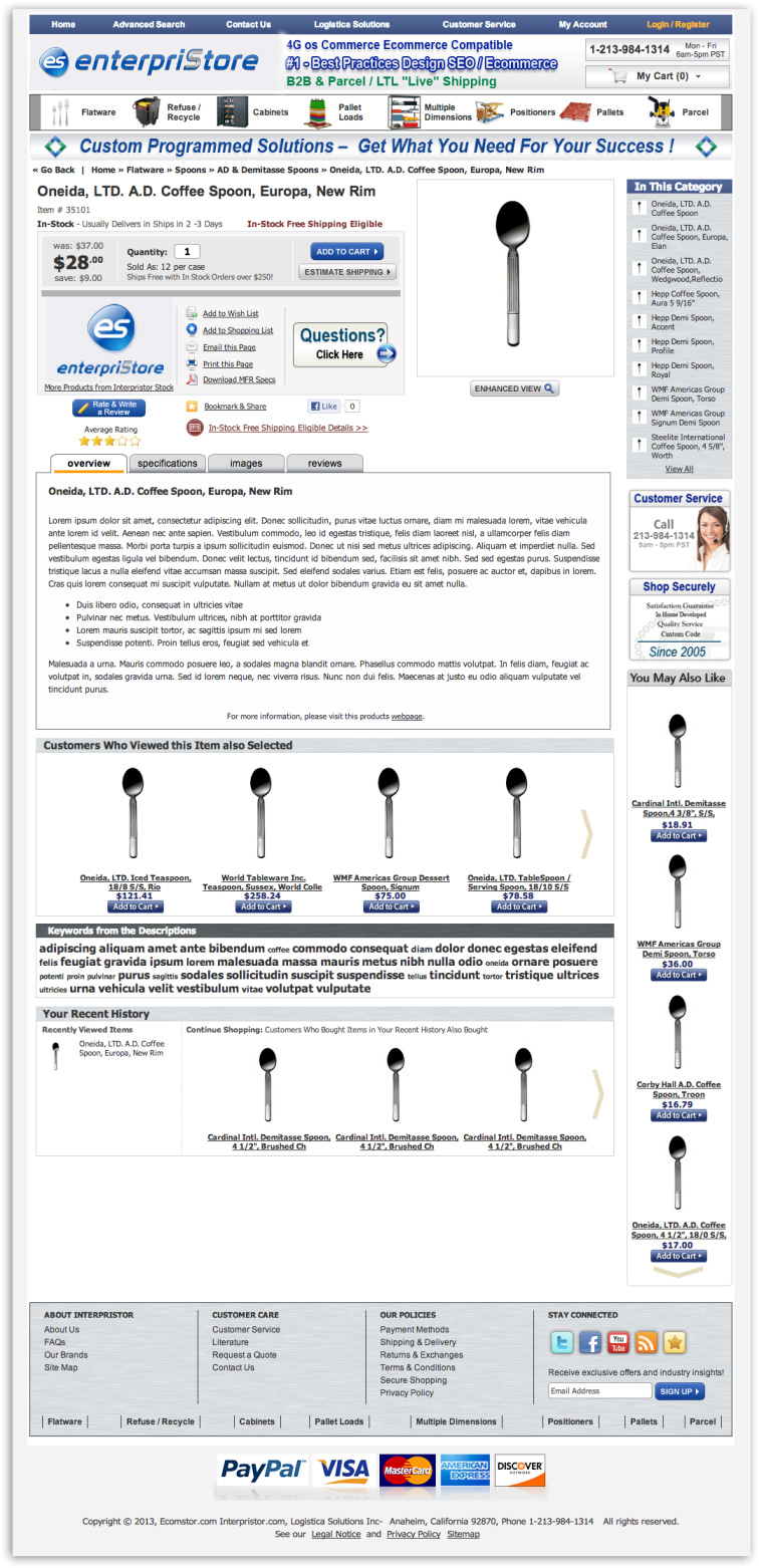 Product Page Layout Product Page1 Product Page Layout