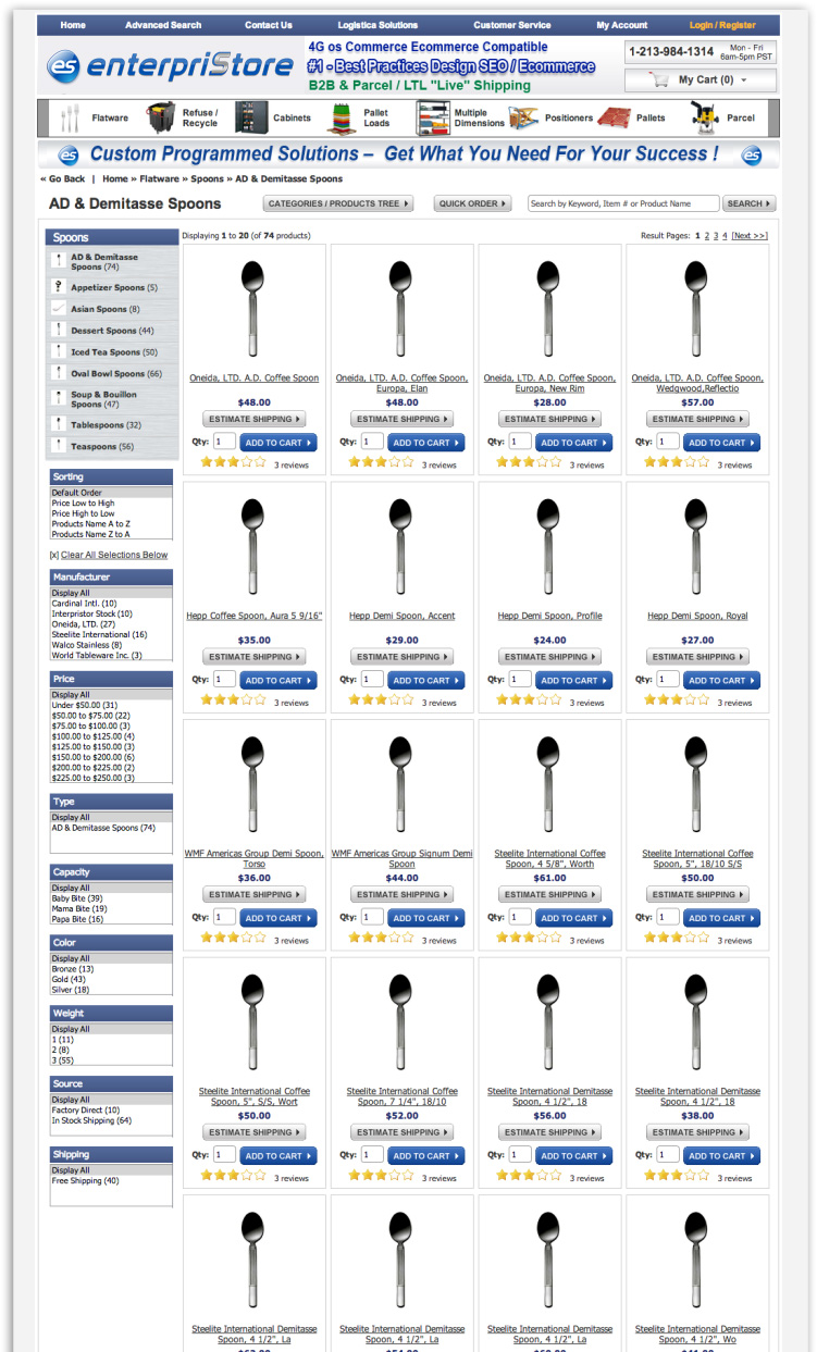Products Results Pages Product Results Page Facete Guided Navigation Products Results Pages
