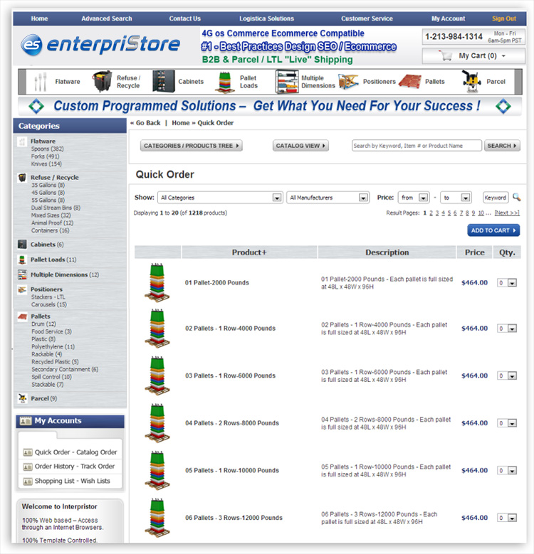 Quick Orders Site Features Quick Orders Quick Orders