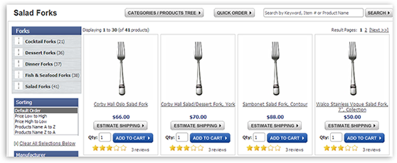 Ecommerce Advanced Search category products results faceting 01 Ecommerce Advanced Search