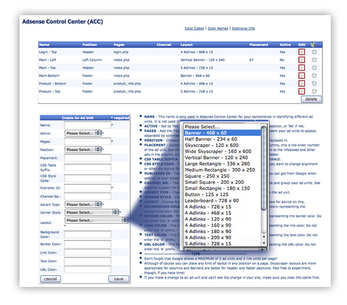 insert adsense2 Google Adsense Enabled