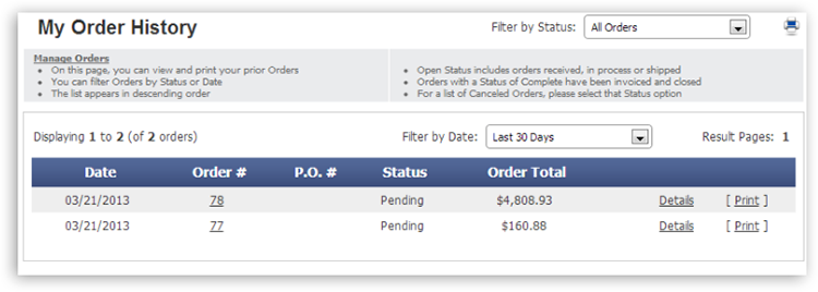 View Order History mya order history1 View Order History