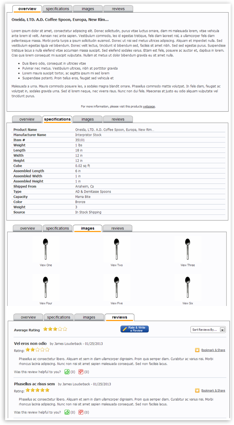 Product Page Sections products tabs1 Product Page Sections