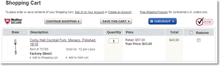 Manage Saved Carts save carts shopping cart page Manage Saved Carts