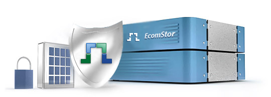 server security software with Ecomstor logo on Security & System