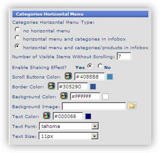 template 06 cat horizontal menu1 Template Configuration