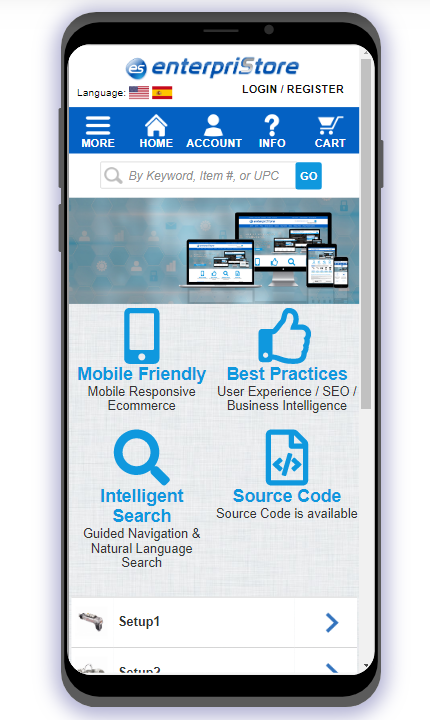 Mobile Responsive Design Ecommerce Platform Mobile Index Categories