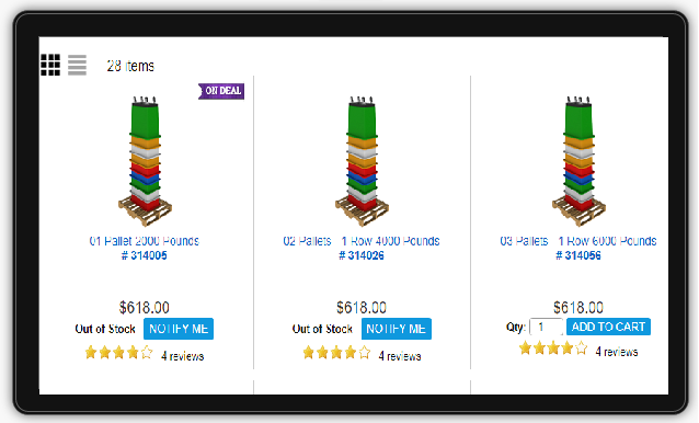 Mobile Products Results 02 Mobile Index Categories