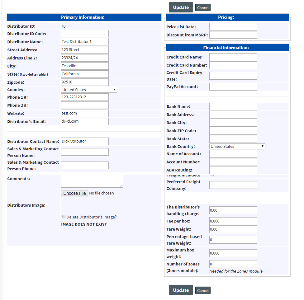 inteiilgent quotations create order 031 Distributor Login