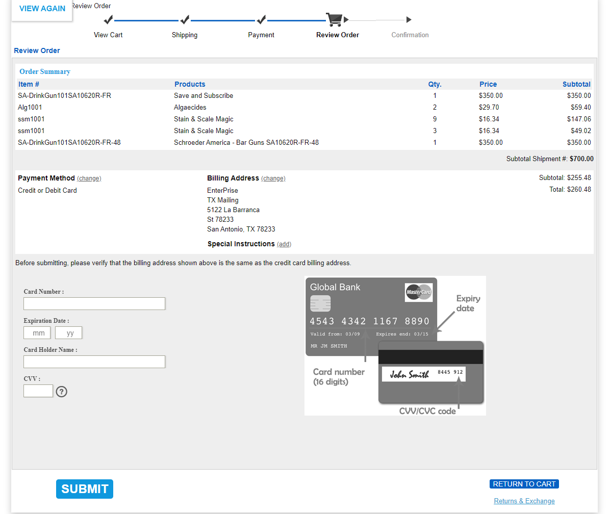 05 checkout process order summary Checkout Process