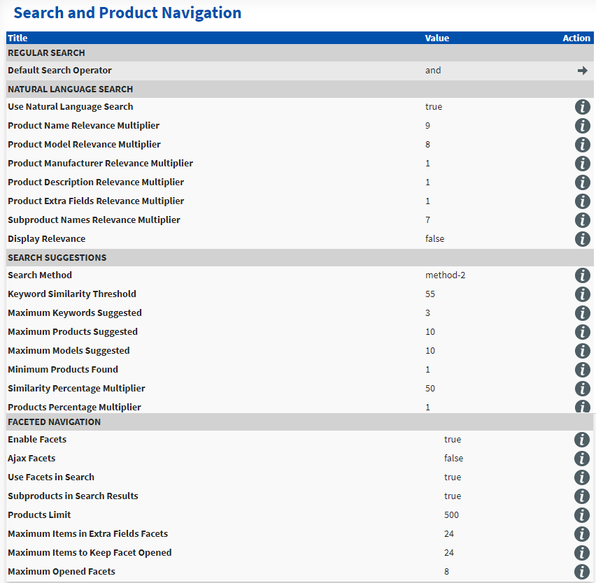 store facets search1 Ecommerce Advanced Search