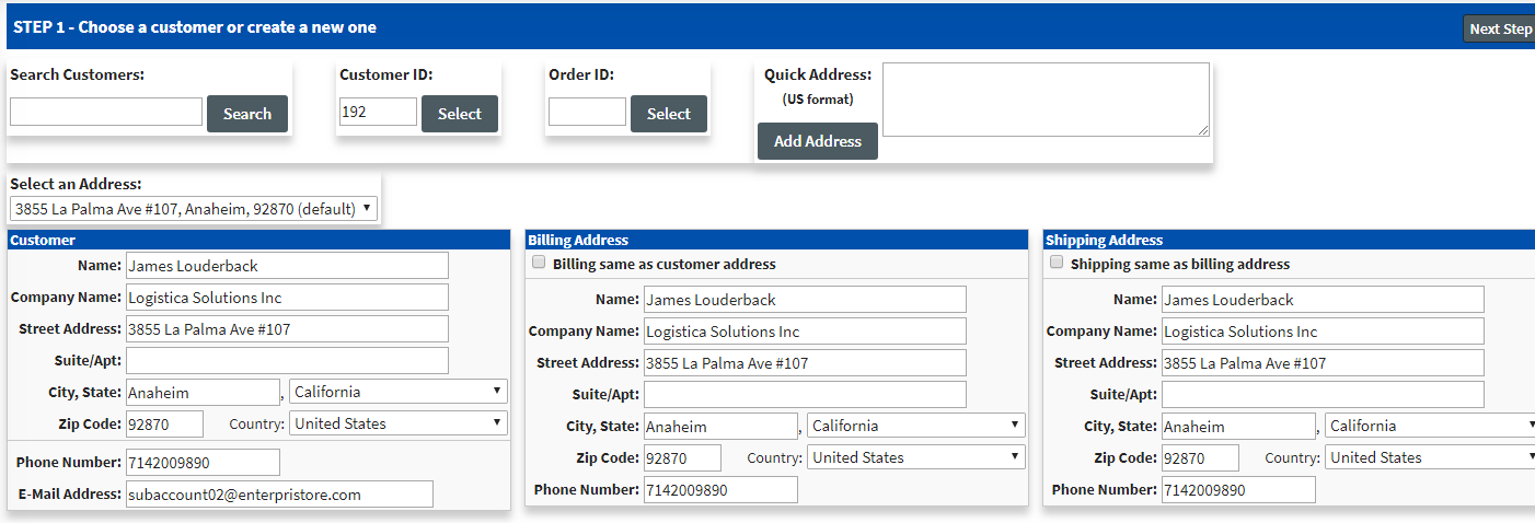 inteiilgent quotations create order 011 Distributor Login