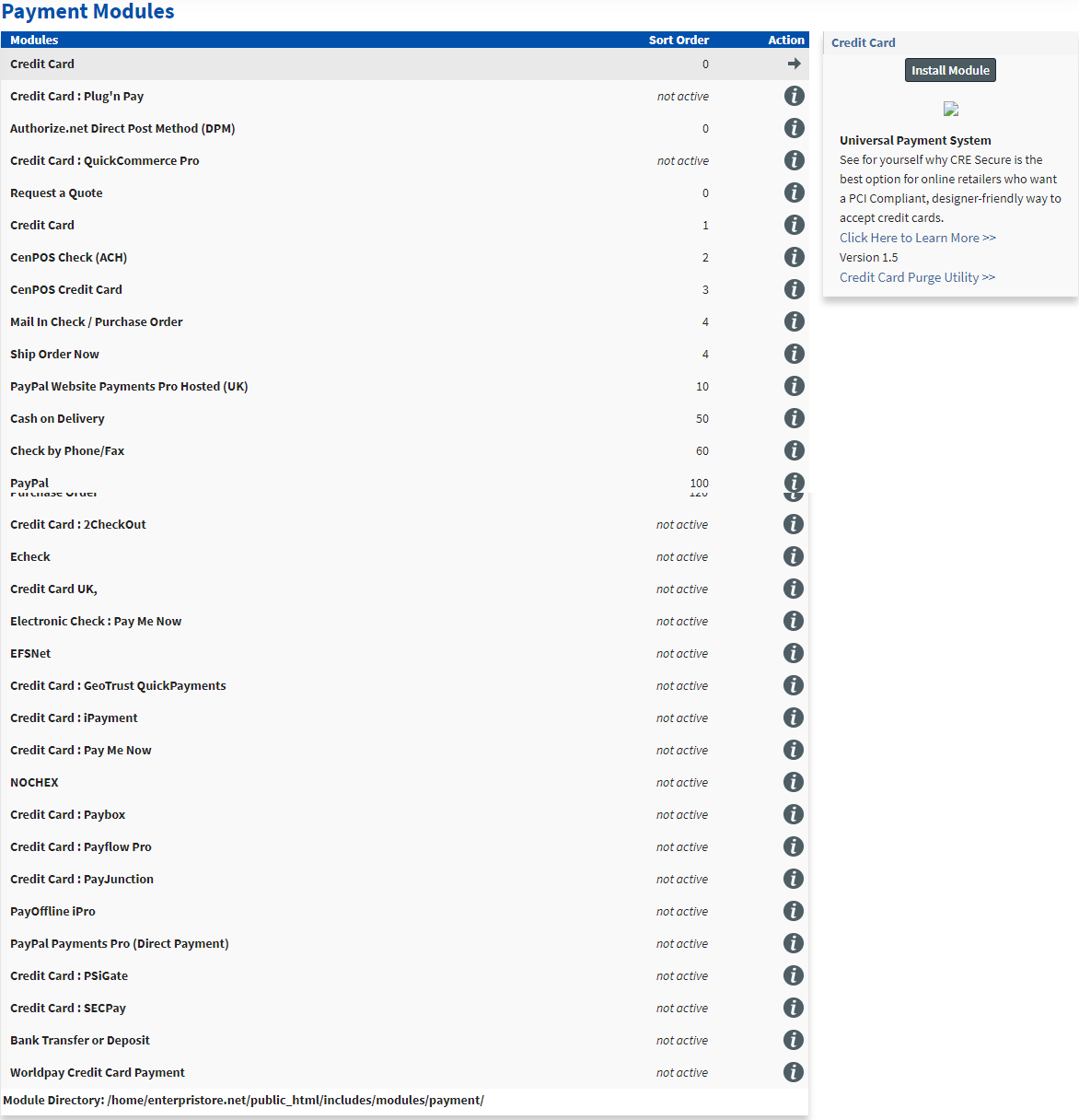 Order or Quote Processing In Admin Payment Orders