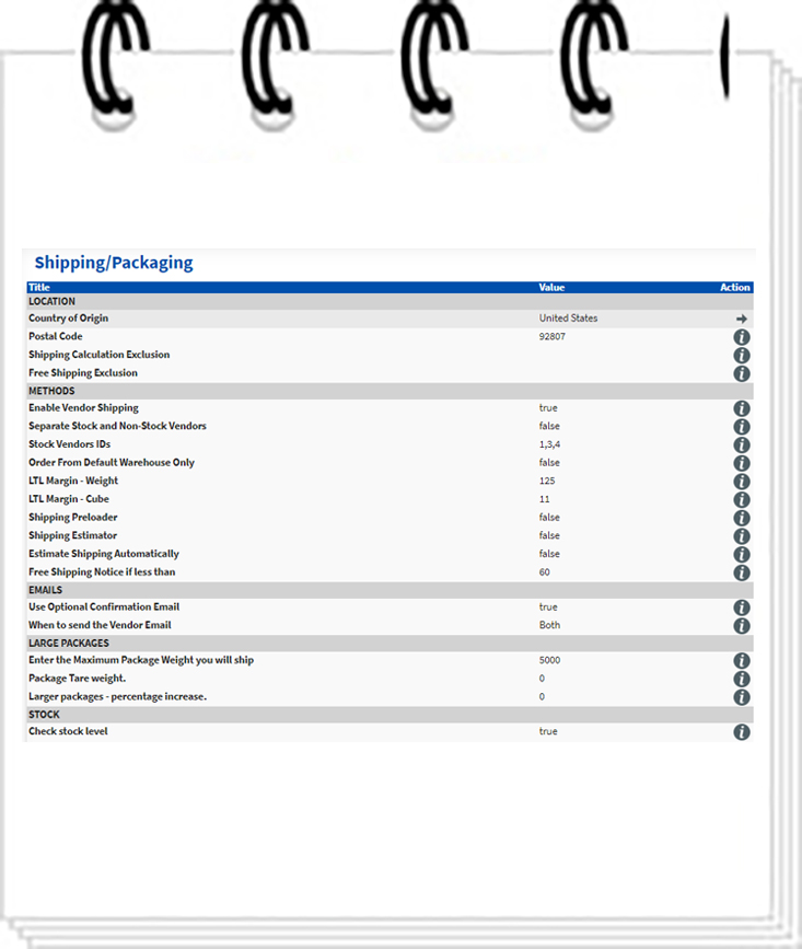 shipping quotes mini Admin Features